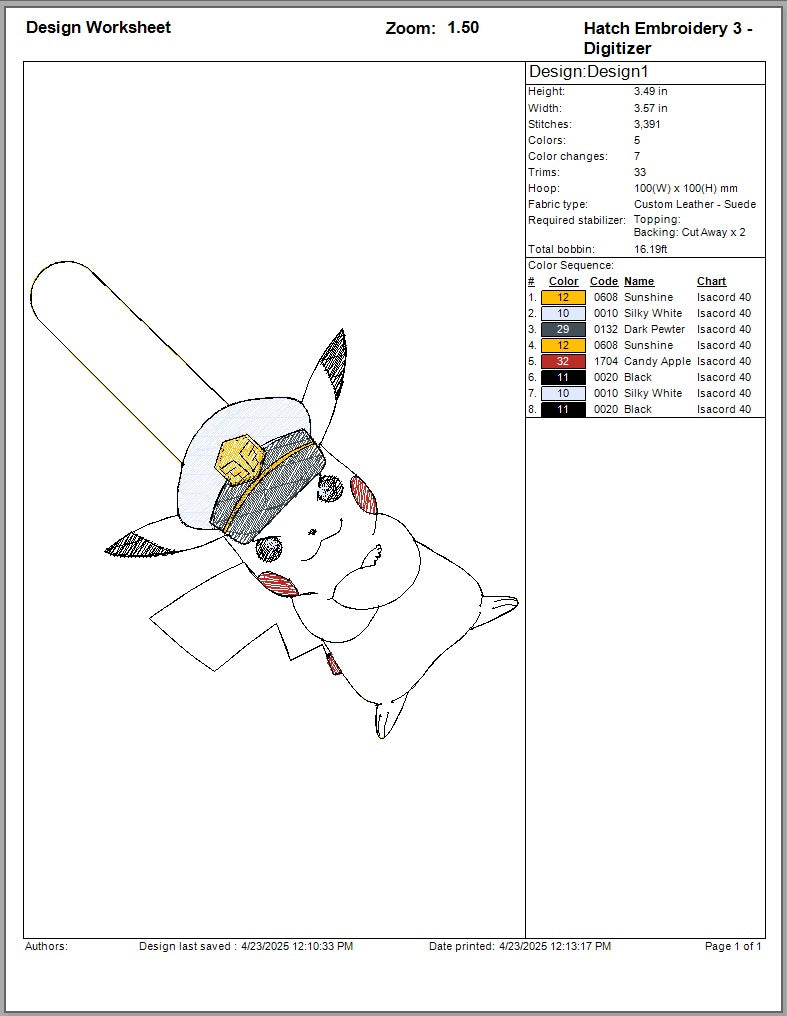 Captain Pikachu kc