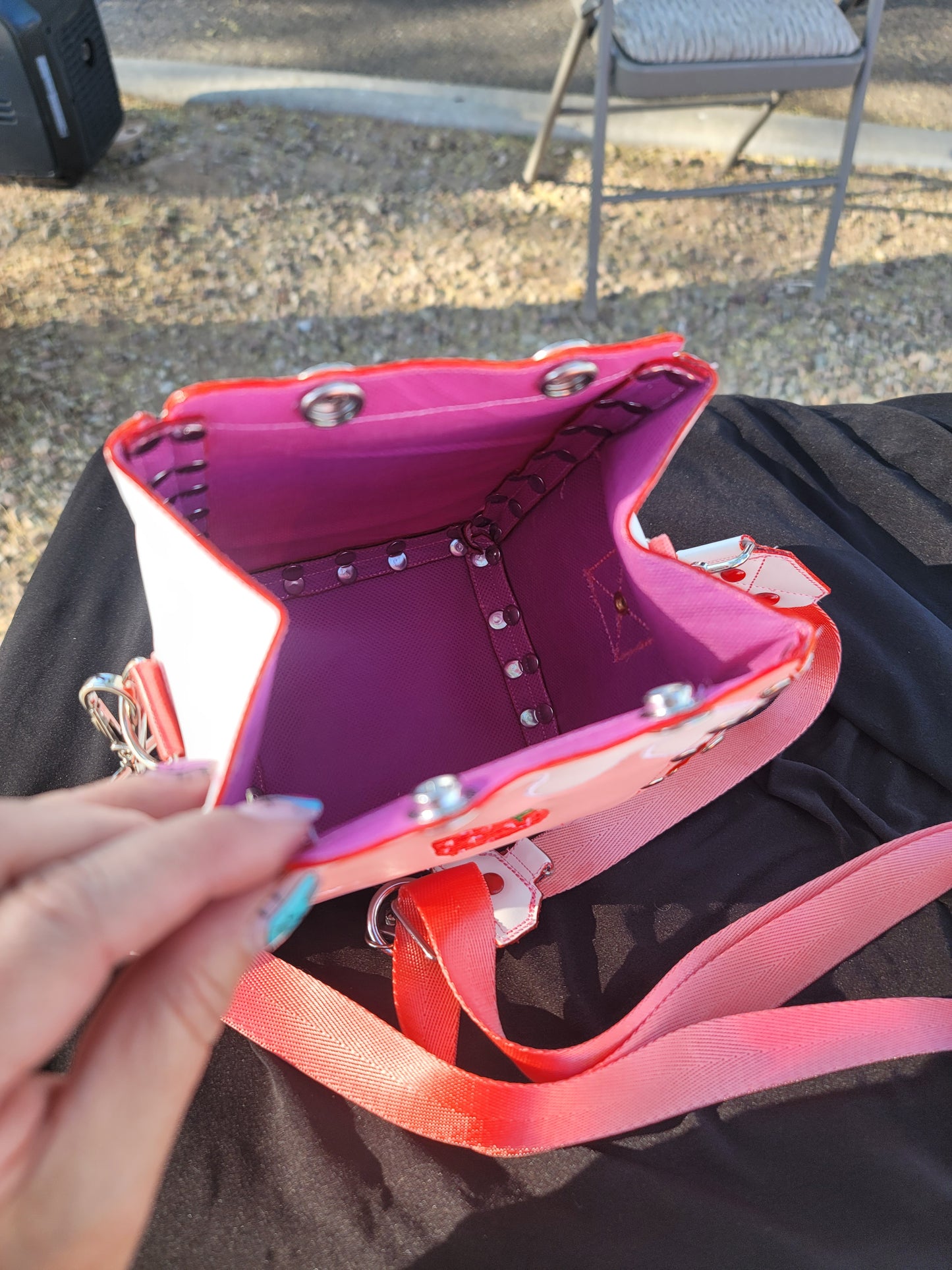 5x7 strawberry milk bag