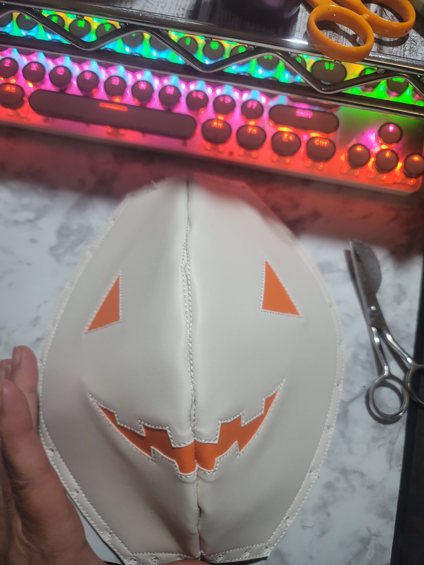 pumpkin purse face panels 2