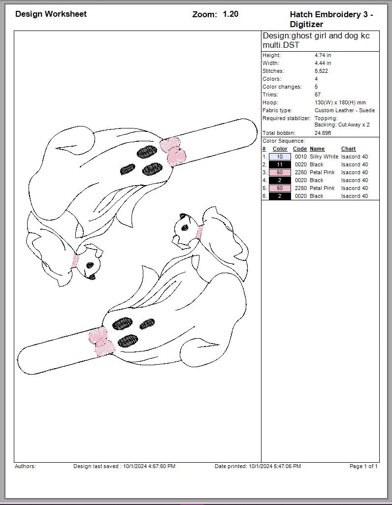 ghost girl walking dog kc