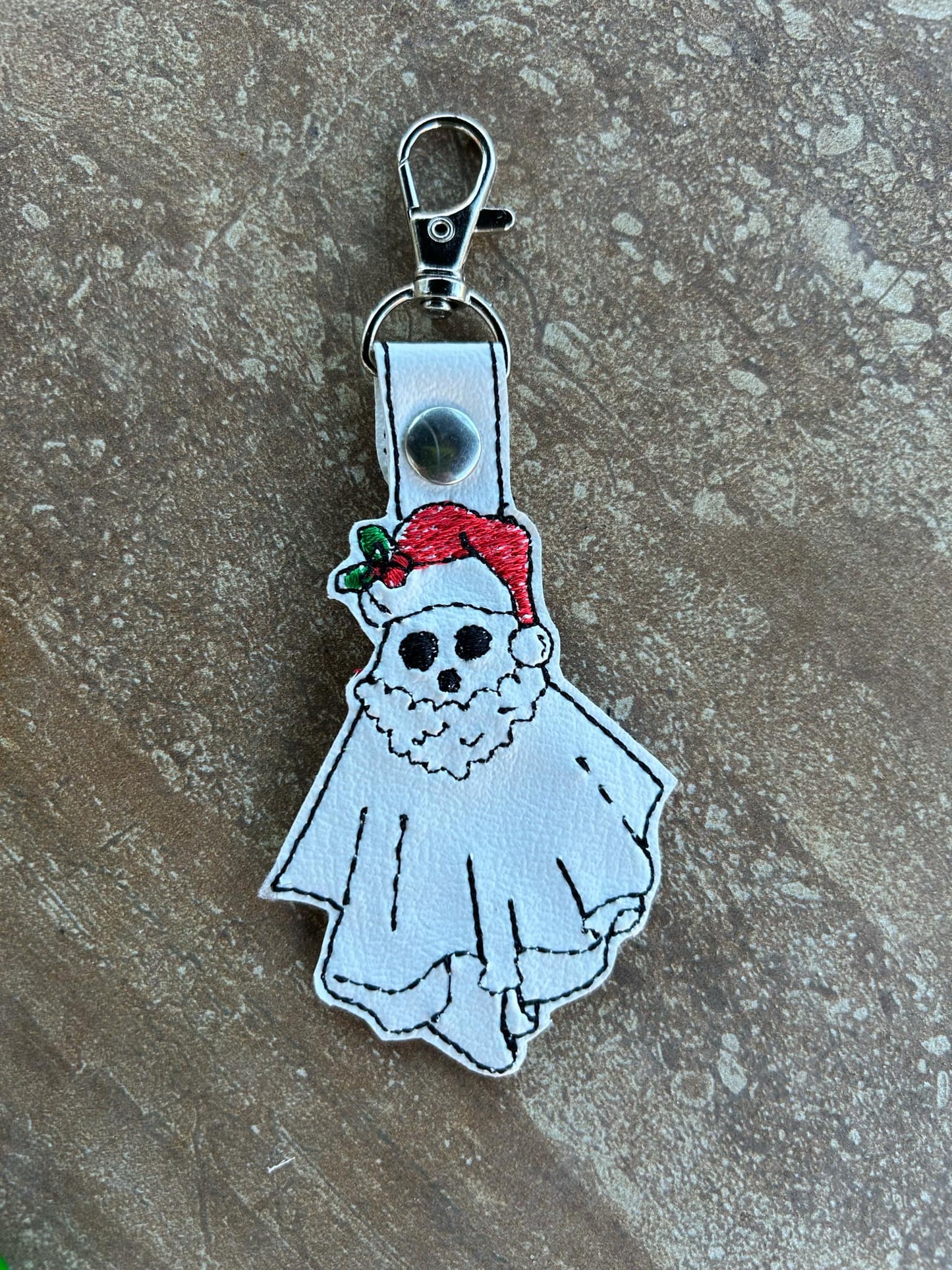 christmas ghost 4 key chain and eyelet