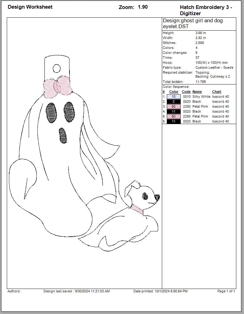 ghost girl walking dog kc