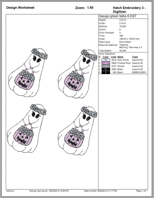 ghost feltie series #1