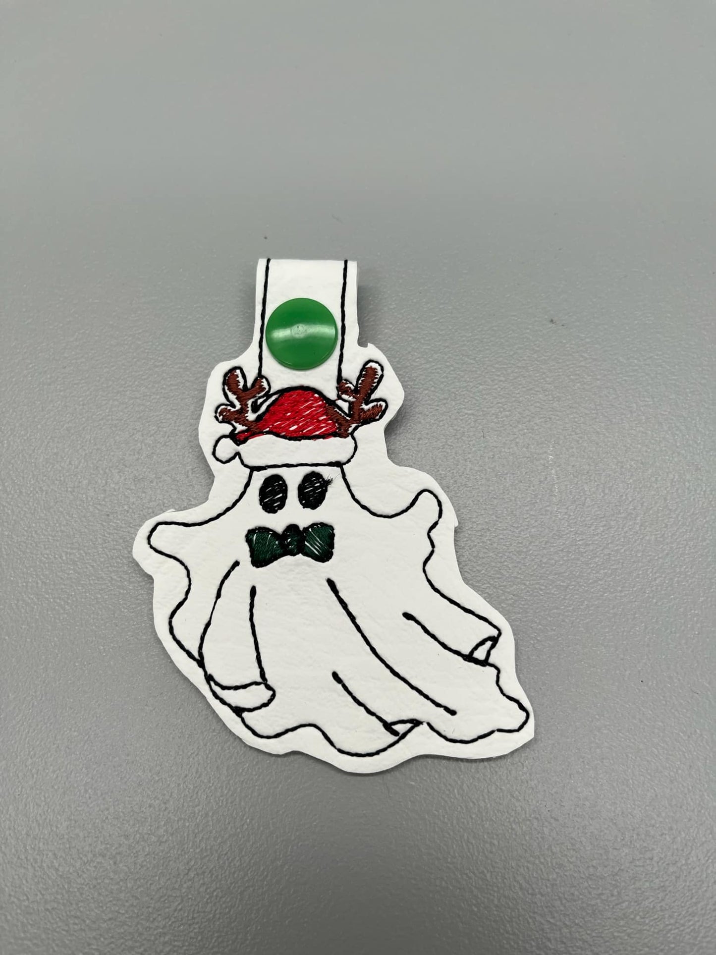 christmas ghost 1 key chain and eyelet