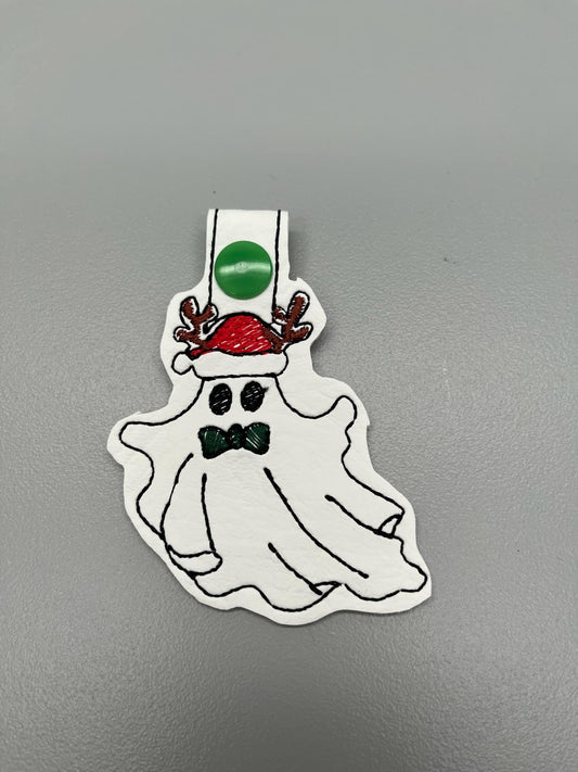 christmas ghost 1 key chain and eyelet