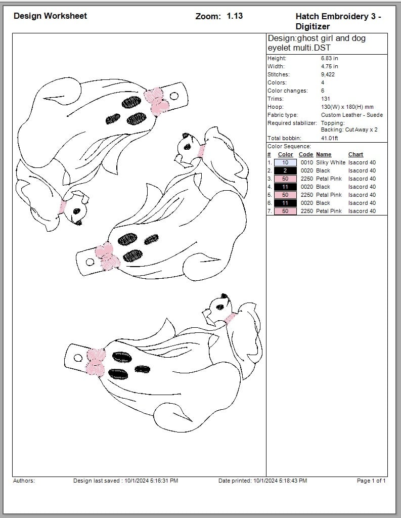 ghost girl walking dog kc