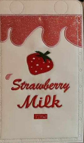 5x7 strawberry milk front panel only