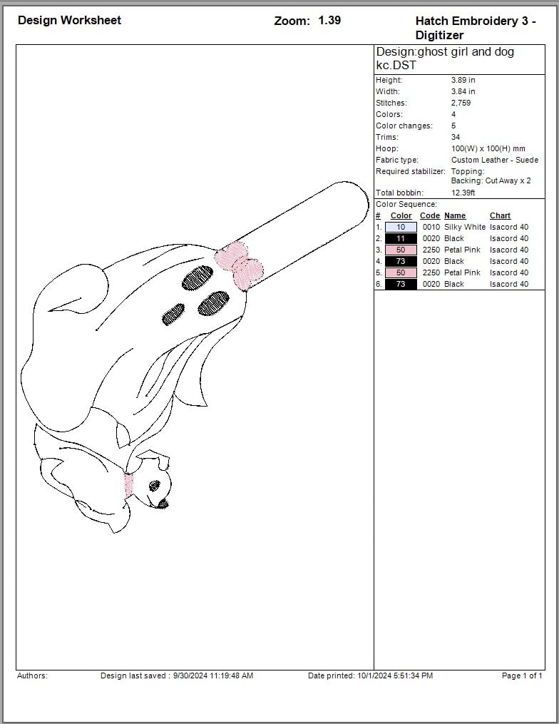 ghost girl walking dog kc